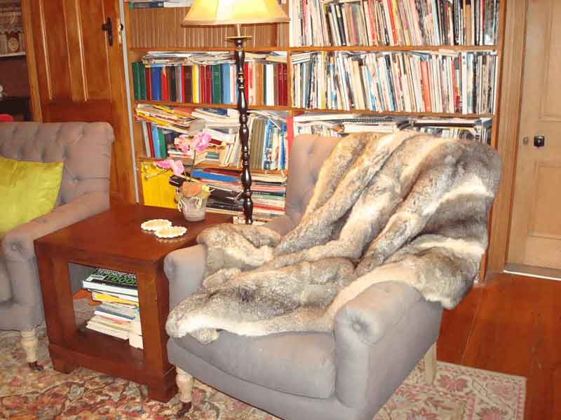 Possum Fur Sofa Throws