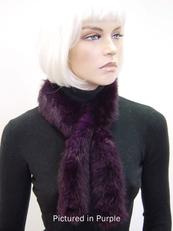 Possum Fur Sausage Roll Collar