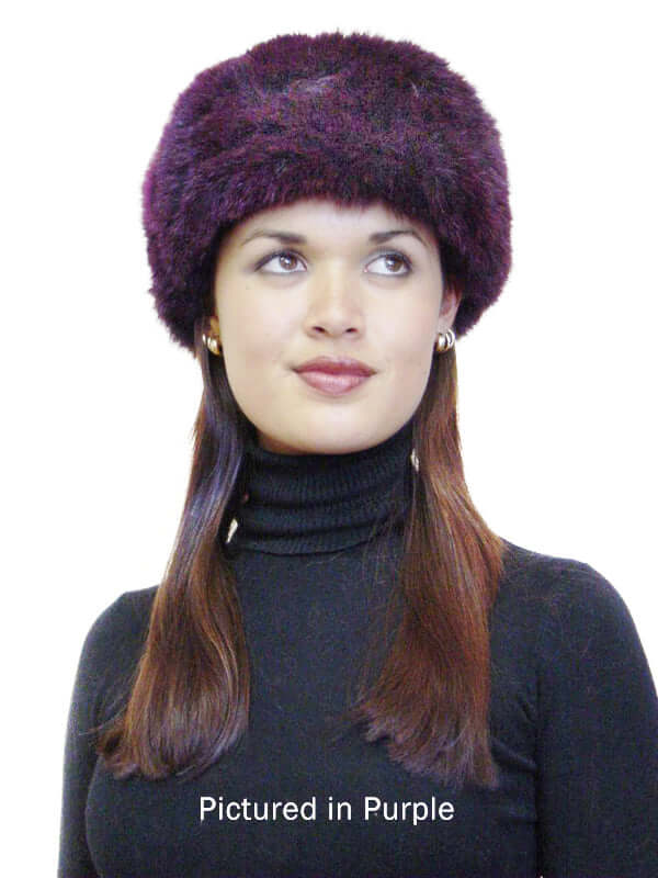 New Zealand Possum Fur Russian Cossack Pillbox Hat