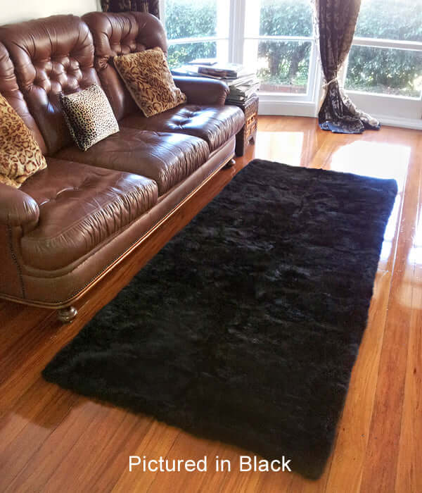 Possum Fur Half Bed Throw - Queen Size