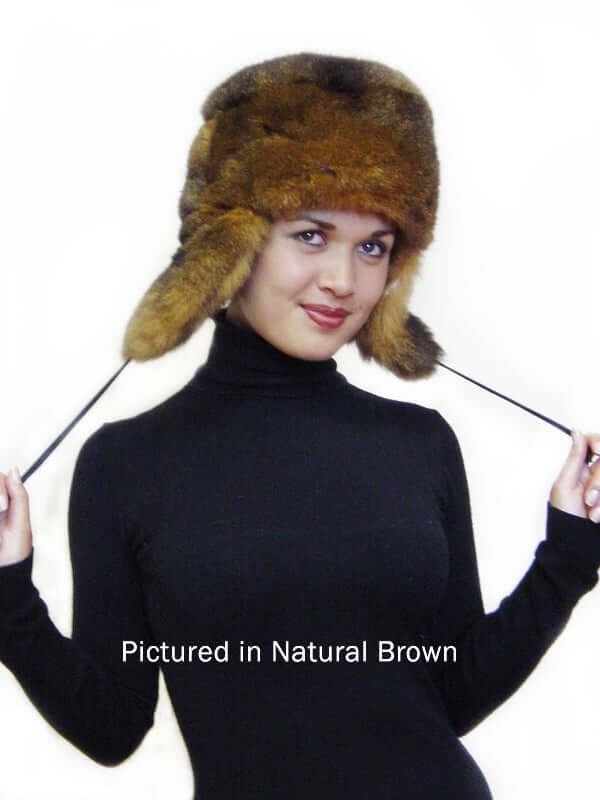 Possum Fur KGB Russian Hat