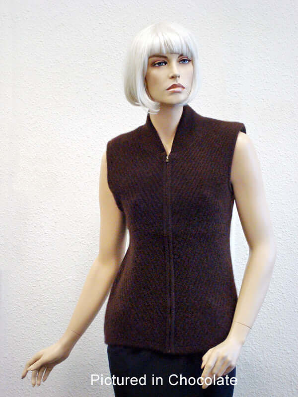 Possum Merino Chelsea Vest (less fur)