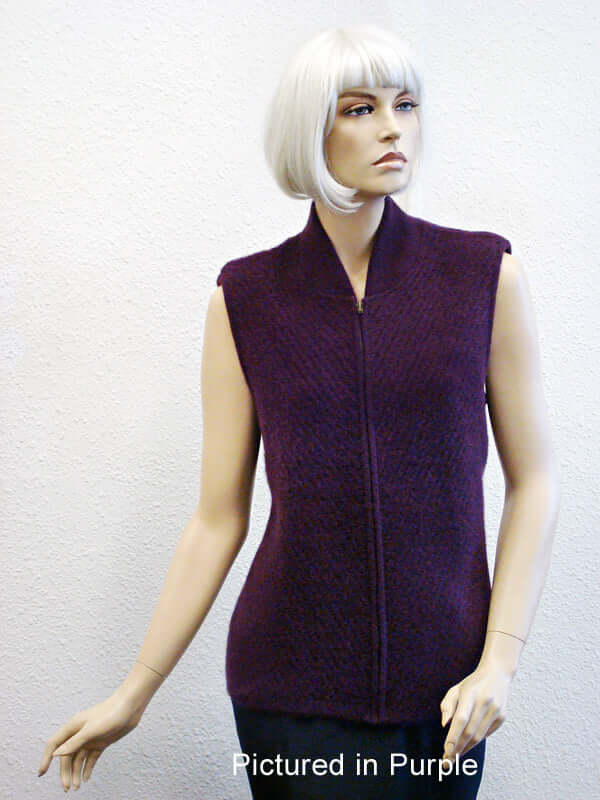 Possum Merino Chelsea Vest (less fur)