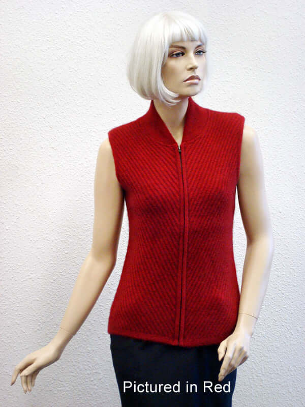 Possum Merino Chelsea Vest (less fur)