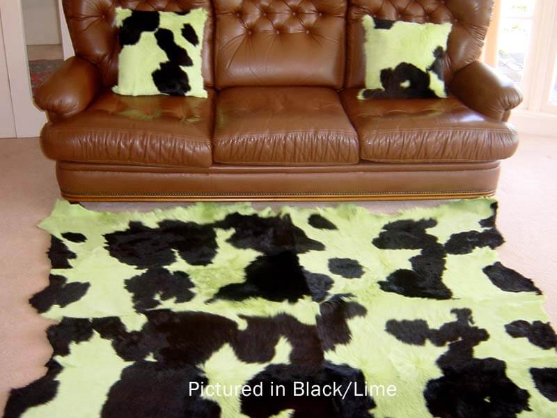 Moomoo Cowskin Raw Edge Rug