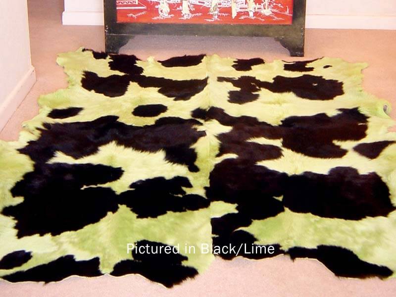 Moomoo Cowskin Raw Edge Rug