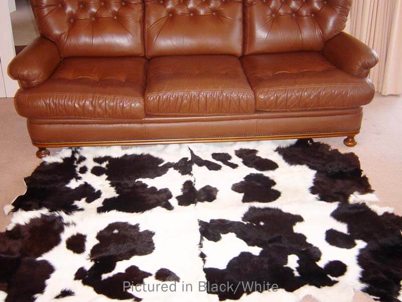 Moomoo Cowskin Raw Edge Rug