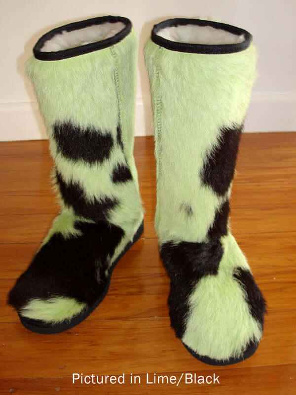 Cowskin Moomoo Yeti Tall Boot