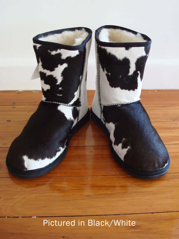 Cowskin Moomoo Yeti Short Boot