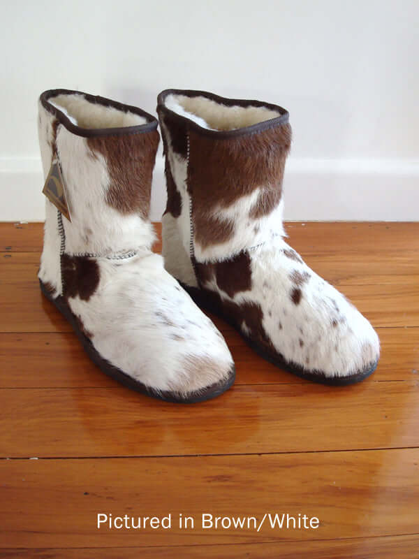 Cowskin Moomoo Yeti Short Boot