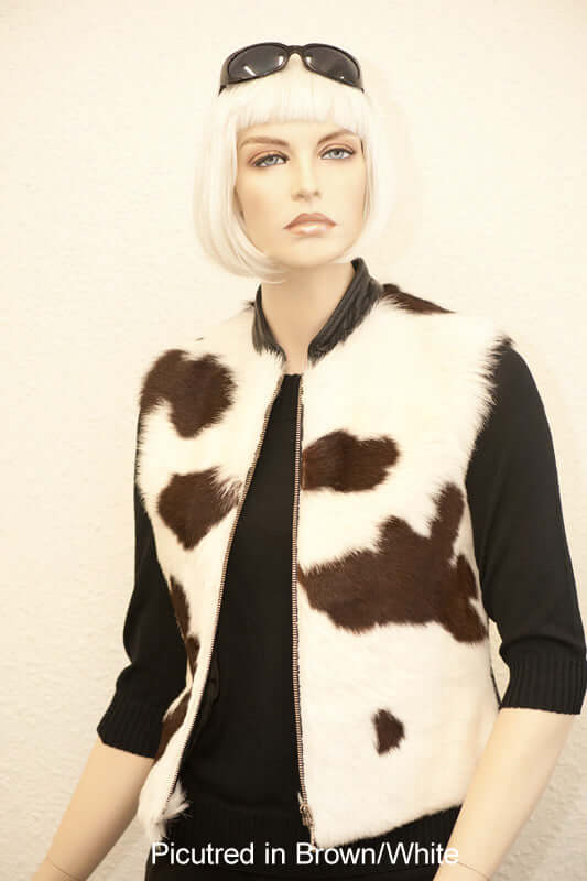 Cowskin Moomoo Vest
