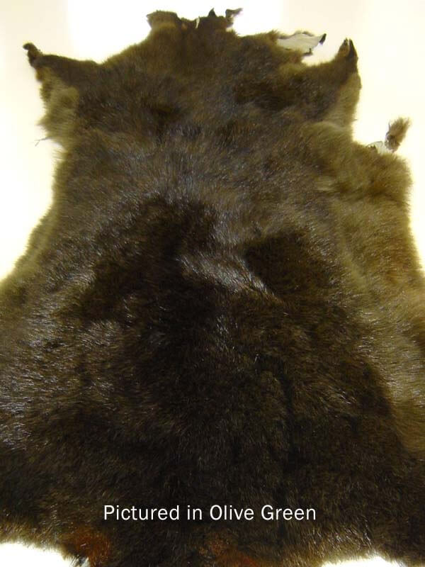 New Zealand possum fur skins are A grade opossum leather hides or pelts tanned in natural and dyed colors