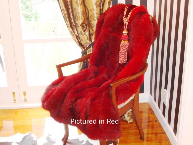Possum Fur Sofa Throw - Mini