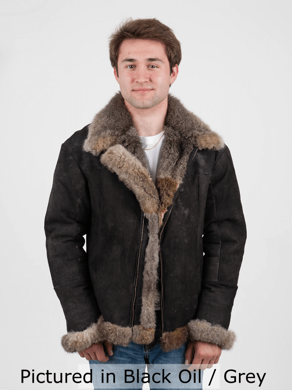 Possum Fur Men's Air Force Jacket