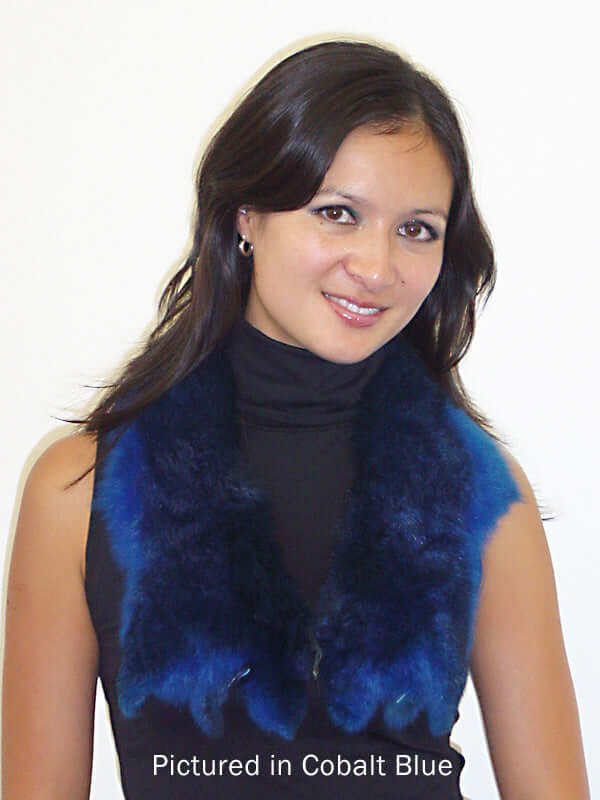 Possum Fur Raw Edge Collar