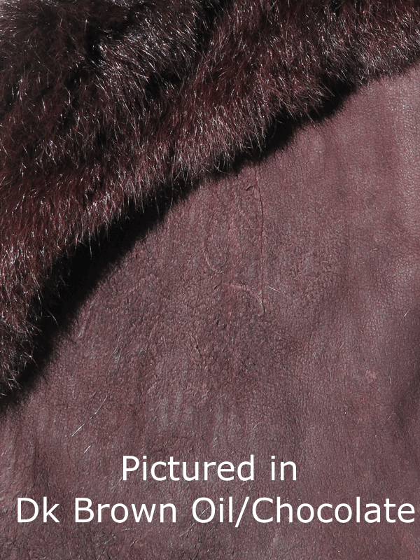 Possum Fur Hunter Vest with zip