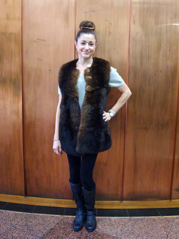 Possum Fur Mimi Vest