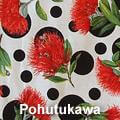Pohutukawa Cafe Set - Tablecloth & Napkins