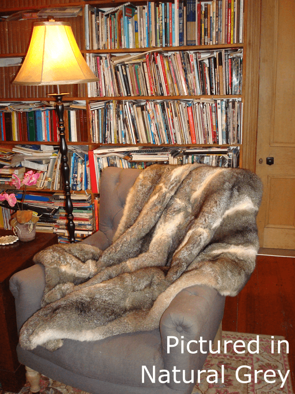 Possum Fur Sofa Throw - Mini