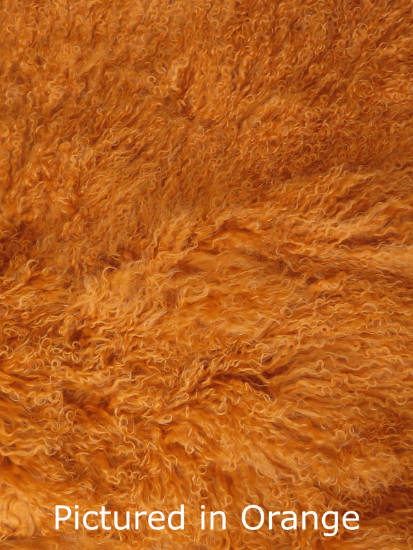 Mongolian Lamb Shaggy Stole