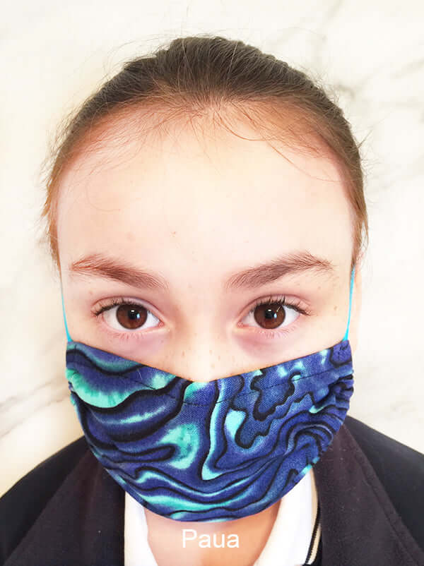 Face Mask Kiwiana Kids Toggle Style
