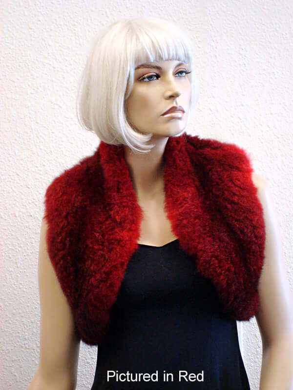 Possum Fur Bolero Vest