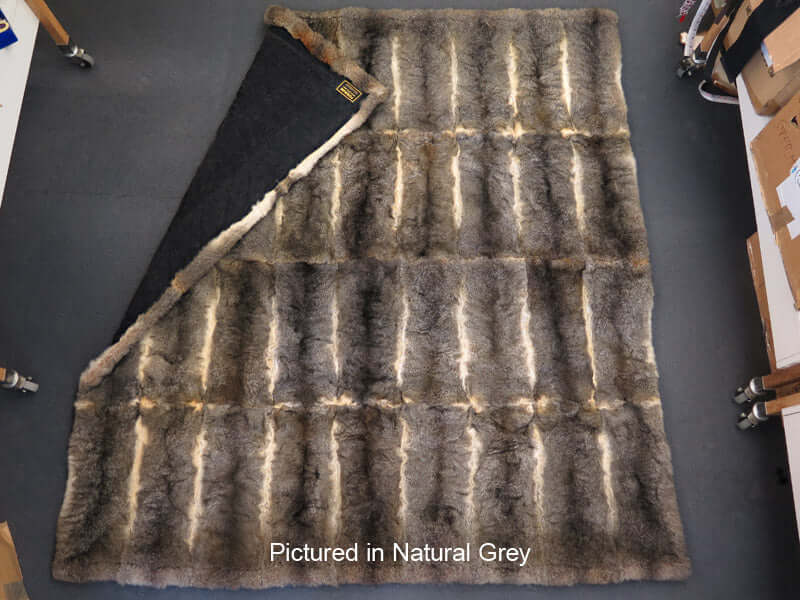 Possum Fur Full Bed Throw - Double