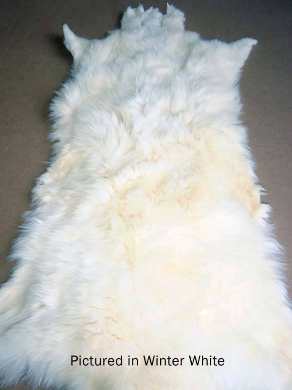 Possum fur boot cuffs: detachable with elastic grips to trim boot tops for glamour look; in many colors