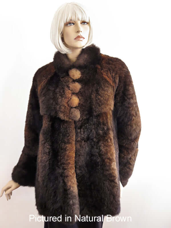 Possum Fur Mimi Coat