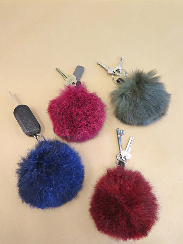 Fur keyring sales