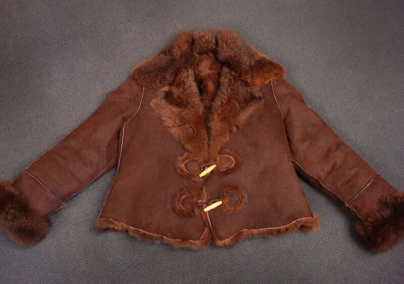 Possum Fur Raw Edge Jacket