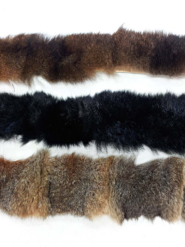 Possum fur trim sold by the continuous meter for craft, hood, bag, boot decoration.