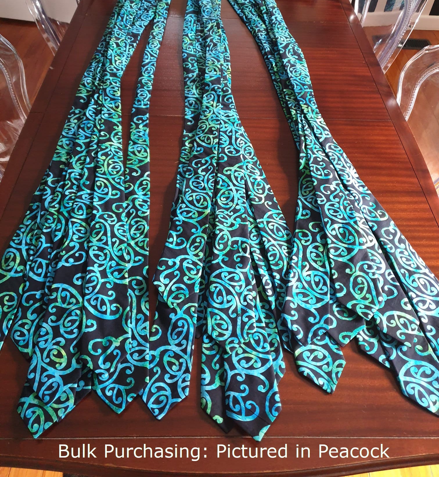 Kiwiana Te Maori Mens Tie (Set of 10)