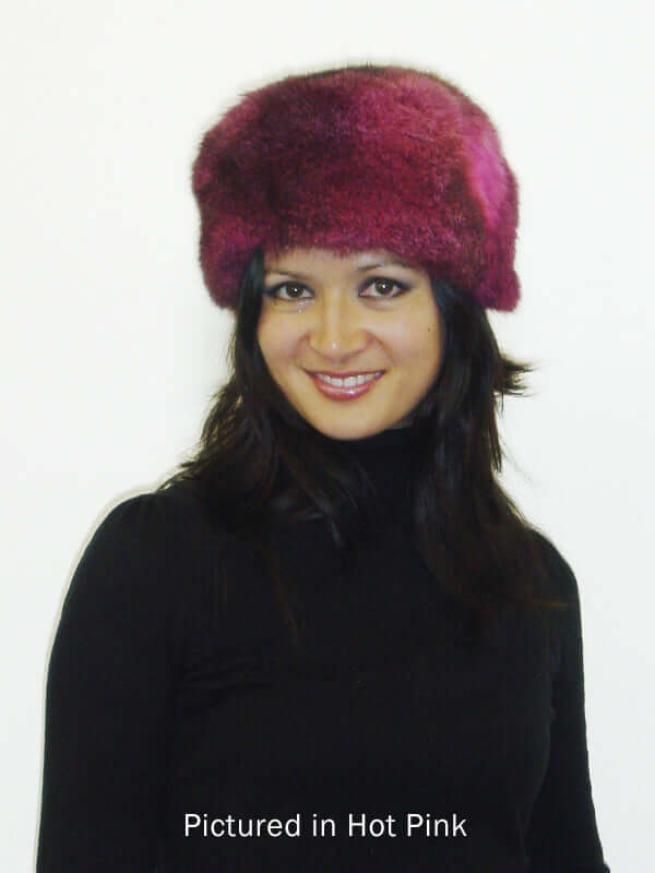 Pink Sheepskin Cossack Hat Runquan Cossack Hat Russian Hat Beanie