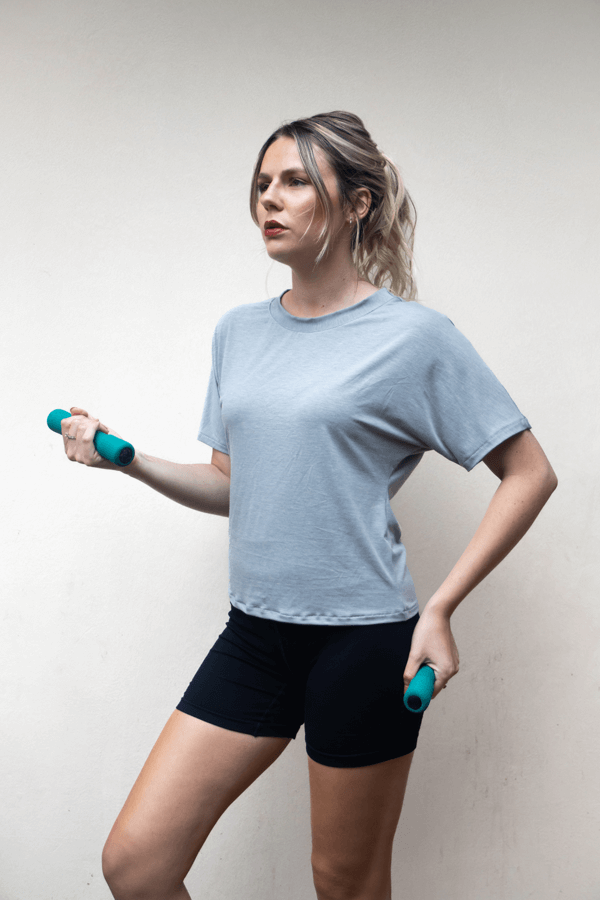 Copper Ion Antimicrobial Dolman Sleeve Top