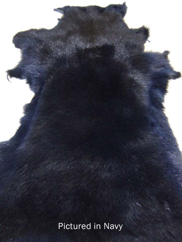 Possum fur trimmed eco bag hold all in black polypropylene and fur in many colors