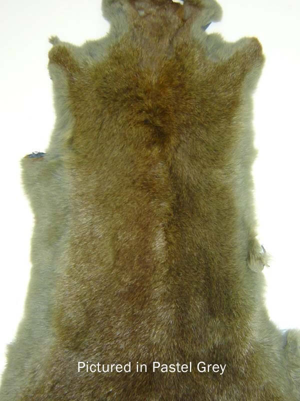 Possum Fur Pompom Scarf