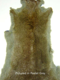 Possum fur trimmed eco bag hold all in black polypropylene and fur in many colors