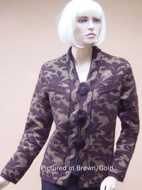 Possum Merino Knitwear Rococco Jacket