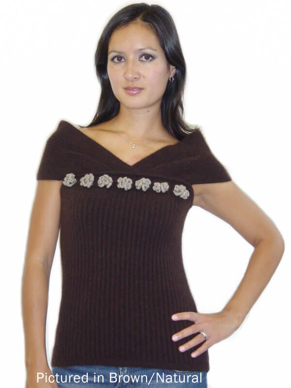 Possum Merino Rose Top