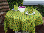 Kiwifruit Cafe Set - Tablecloth & Napkins