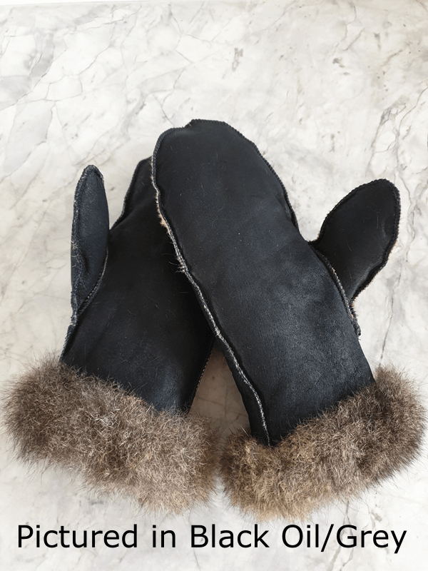 Possum fur glove mittens for warm hands in choice of colors for winter, apres ski or chilblains.