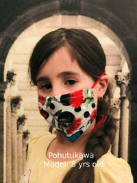 Face Mask Kiwiana Kids Toggle Style