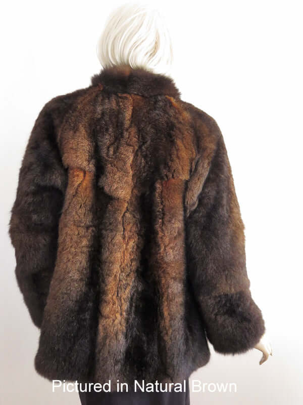 New Zealand Possum Fur Women's Mimi Coat