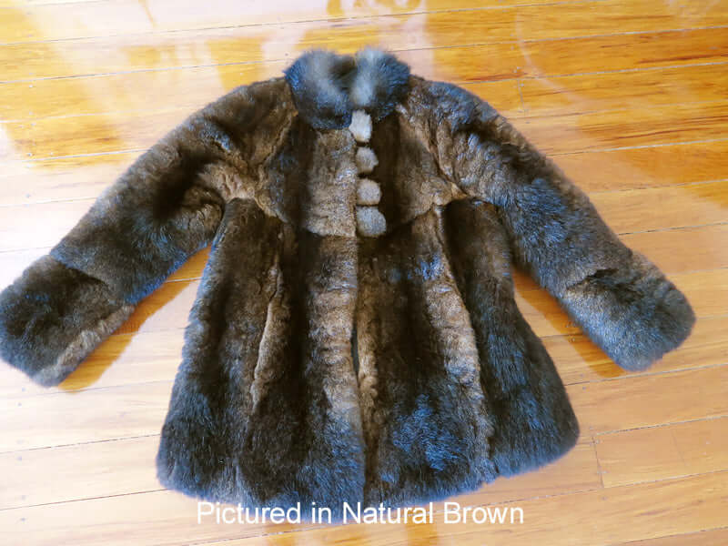 Possum fur clearance coat