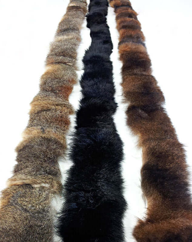 Possum fur trim sold by the continuous meter for craft, hood, bag, boot decoration.